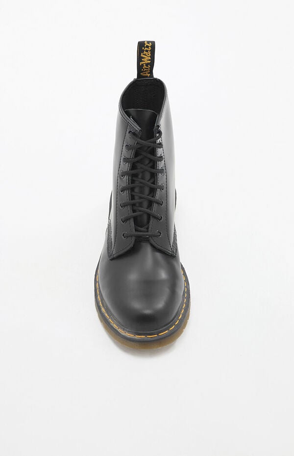 1460 Smooth Leather Lace Up Boots in Black