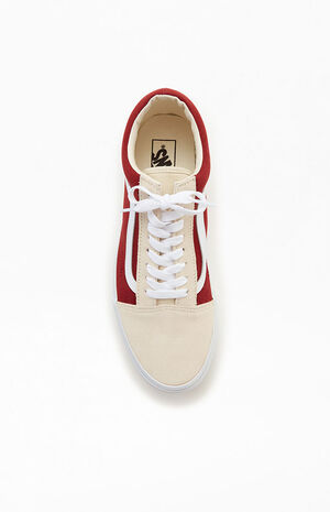 Old Skool Red Two-Tone Shoes image number 5