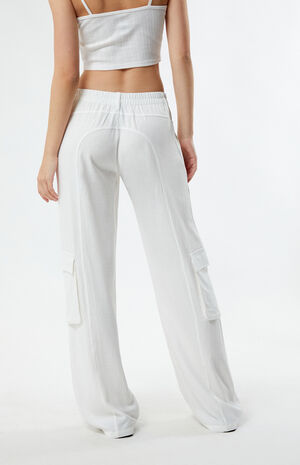 Linen Cargo Pants image number 4