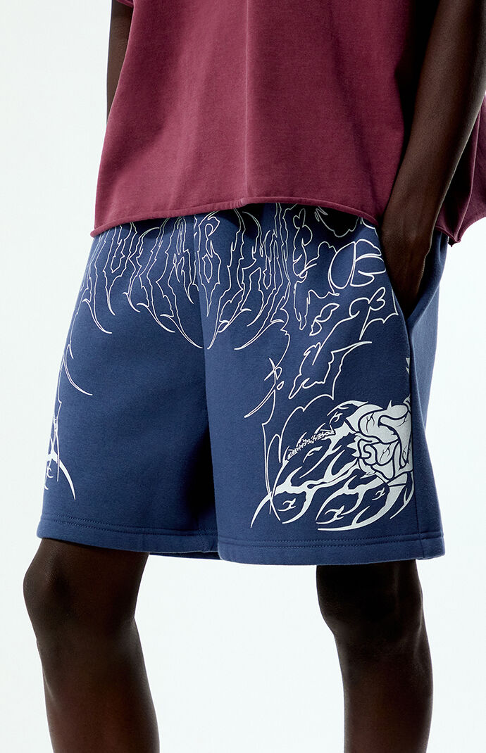 Civil Thorns Of the Stem Fleece Sweat Shorts | Pacsun
