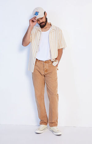 Hugh Stripe Resort Shirt image number 4