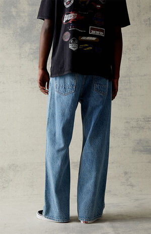 Eco Extreme Baggy Indigo Jeans image number 4