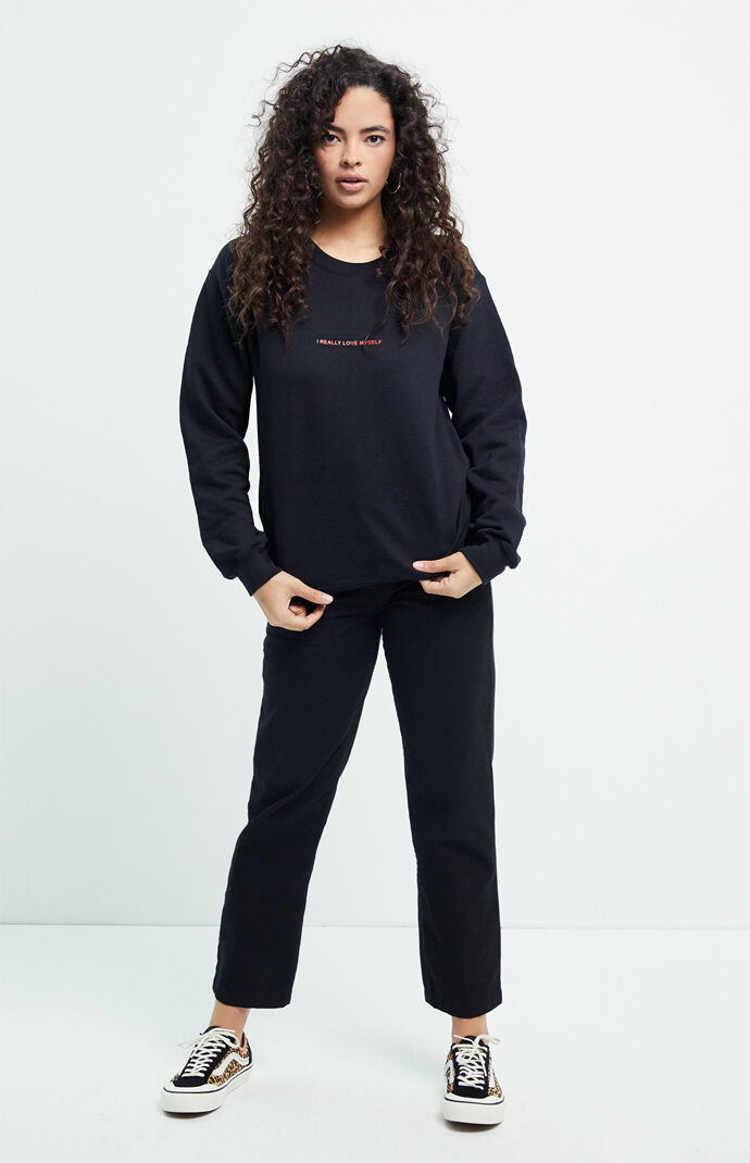 I Really Love Myself Crew Neck Sweatshirt