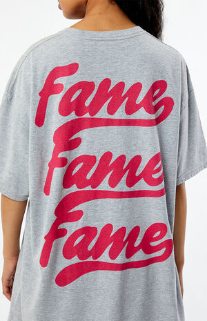 Fame Car Oversized T-Shirt image number 3