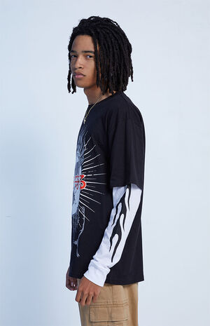 Layered Long Sleeve T-Shirt image number 3
