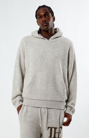 x PacSun Boucle Knit Hoodie image number 1