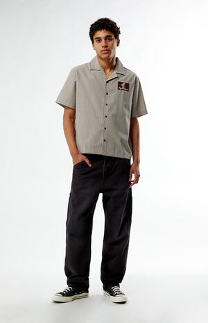 565 Loose Straight Black Carpenter Jeans image number 1