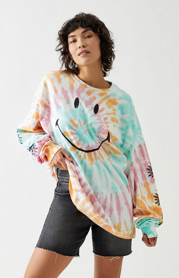 Long Sleeve Tie Dye T-Shirt