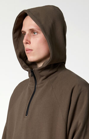 Essentials Half Zip Pullover Hoodie image number 5