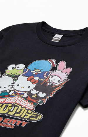 Kids My Hero Academia x Hello Kitty And Friends T-Shirt image number 2