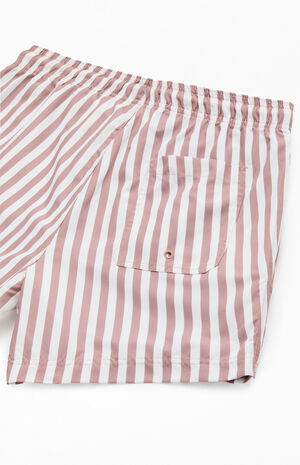 Caribou Striped 4.5" Swim Trunks image number 4