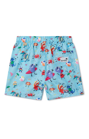 Kids Monster Fiesta 5.5" Swim Trunks image number 2