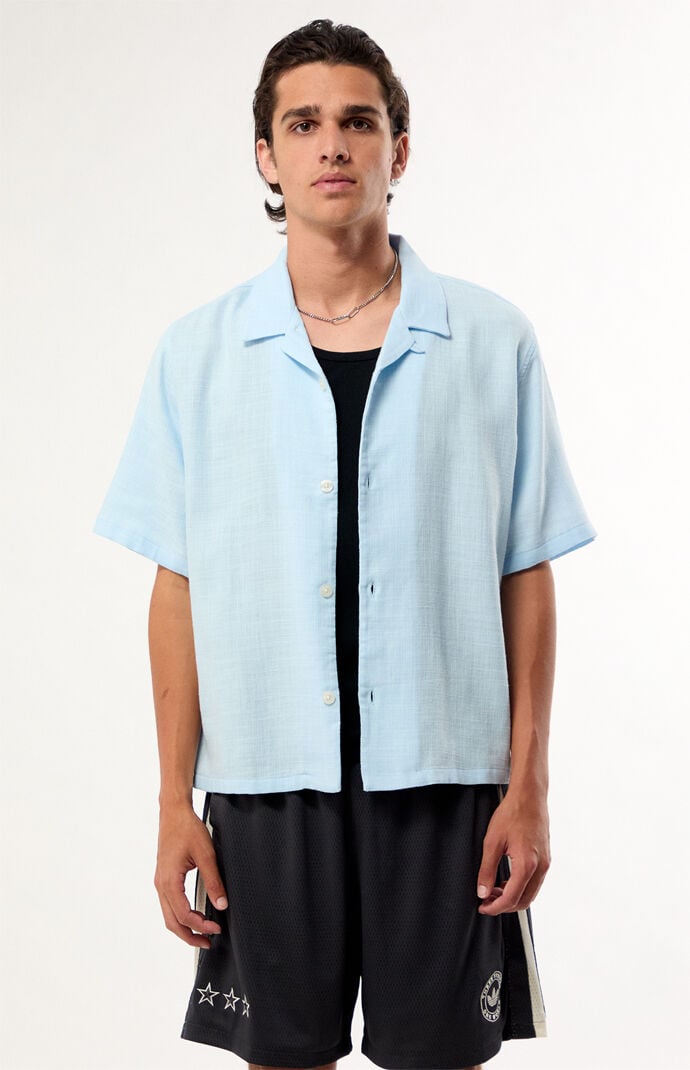 Pacsun Blue Dean Camp Shirt