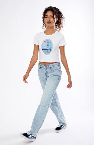 Golden Gate Bridge 50th Anniversary Baby T-Shirt image number 4