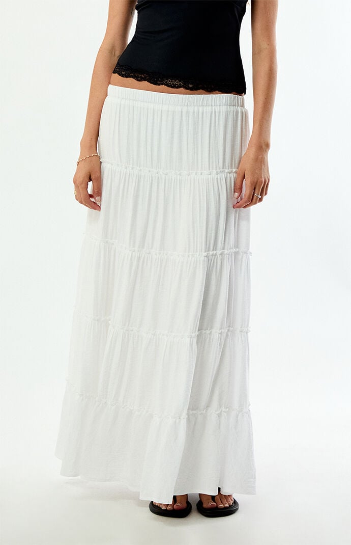 Your Favorite Tiered Maxi Skirt