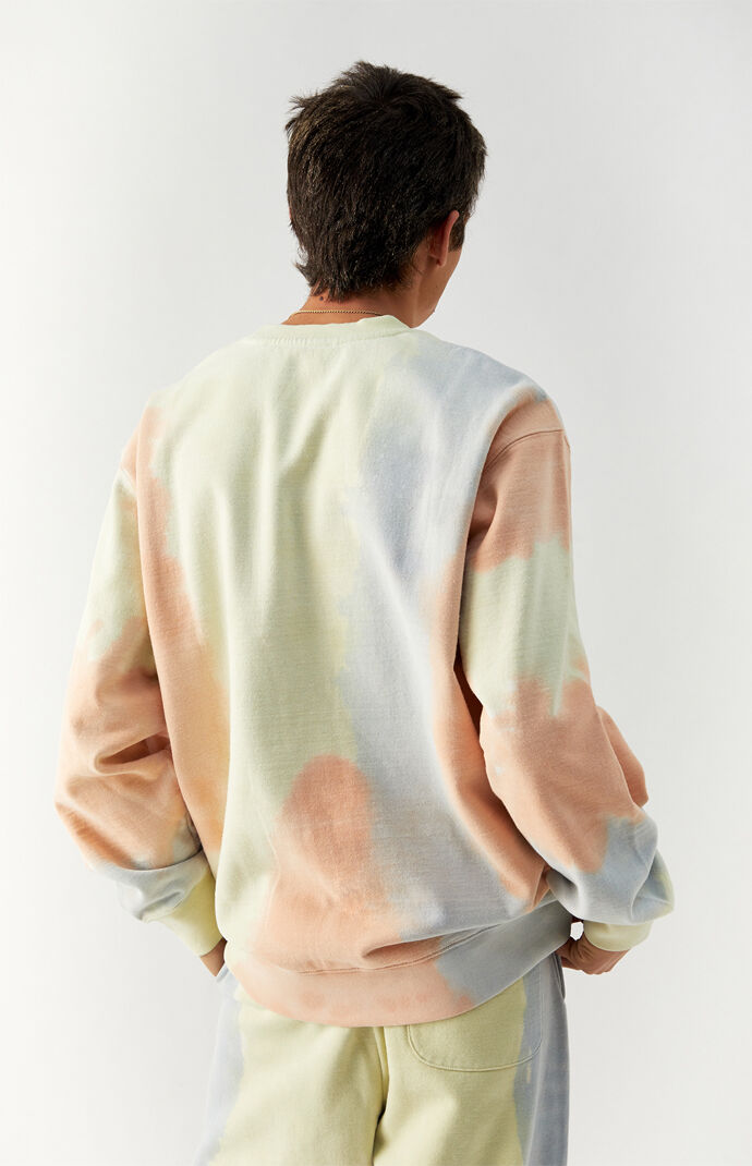 Tie-Dye Sustainable Crew Neck Sweatshirt