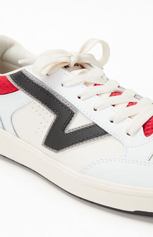 Red & White Leather Lowland CC Shoes image number 6