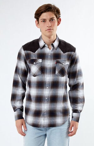 Classic Western Standard Plaid Shirt image number 1