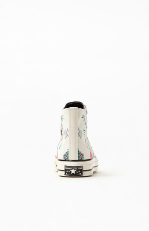 Chuck 70 Hi Top '80s Print Shoes image number 3