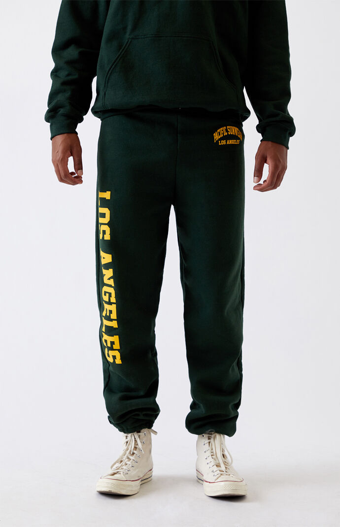 pacsun green sweatpants