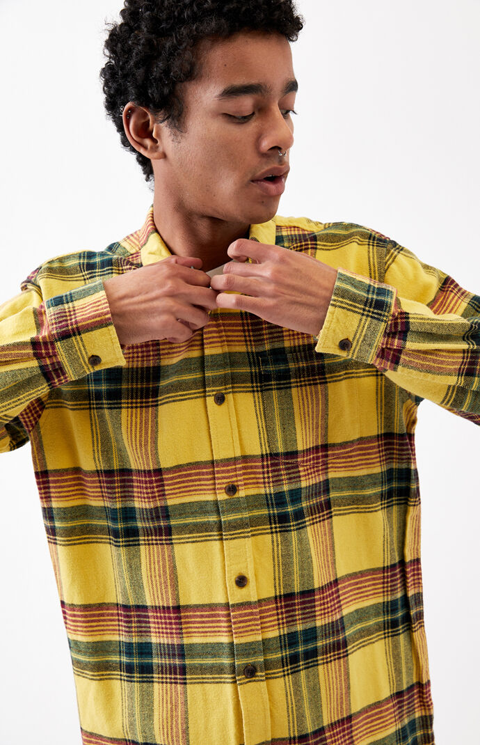 Mute Plaid Flannel Shirt