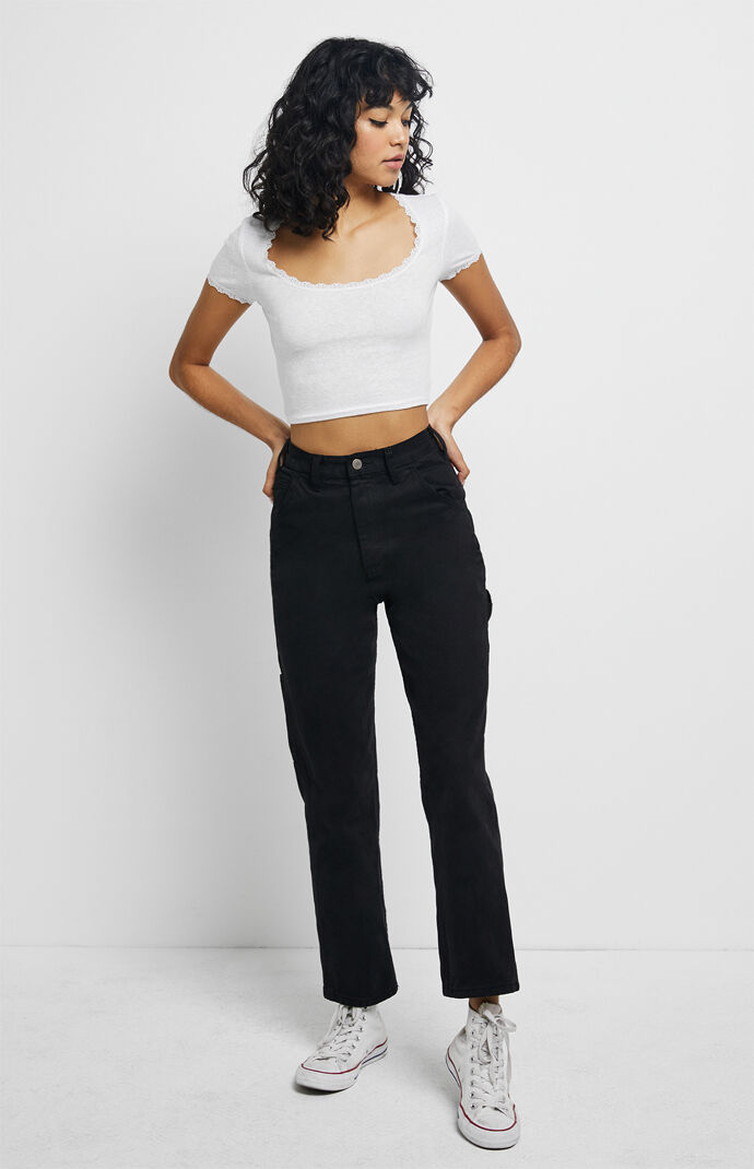 Rachel Lace Trim T-Shirt