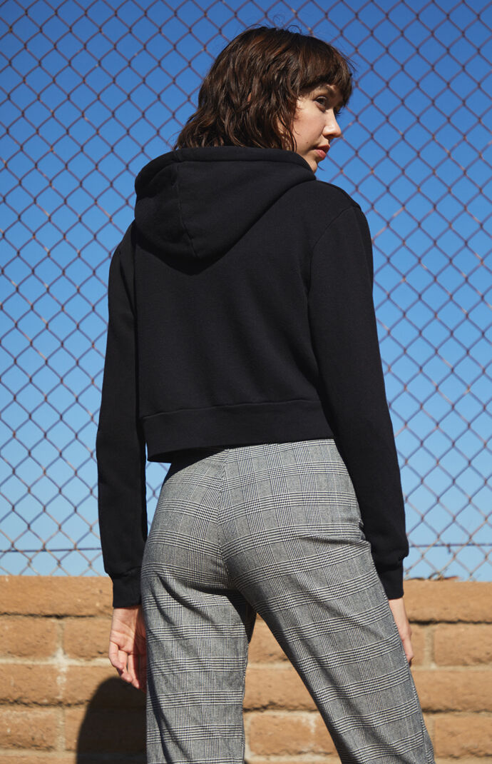 John Galt Black Crystal Hoodie PacSun