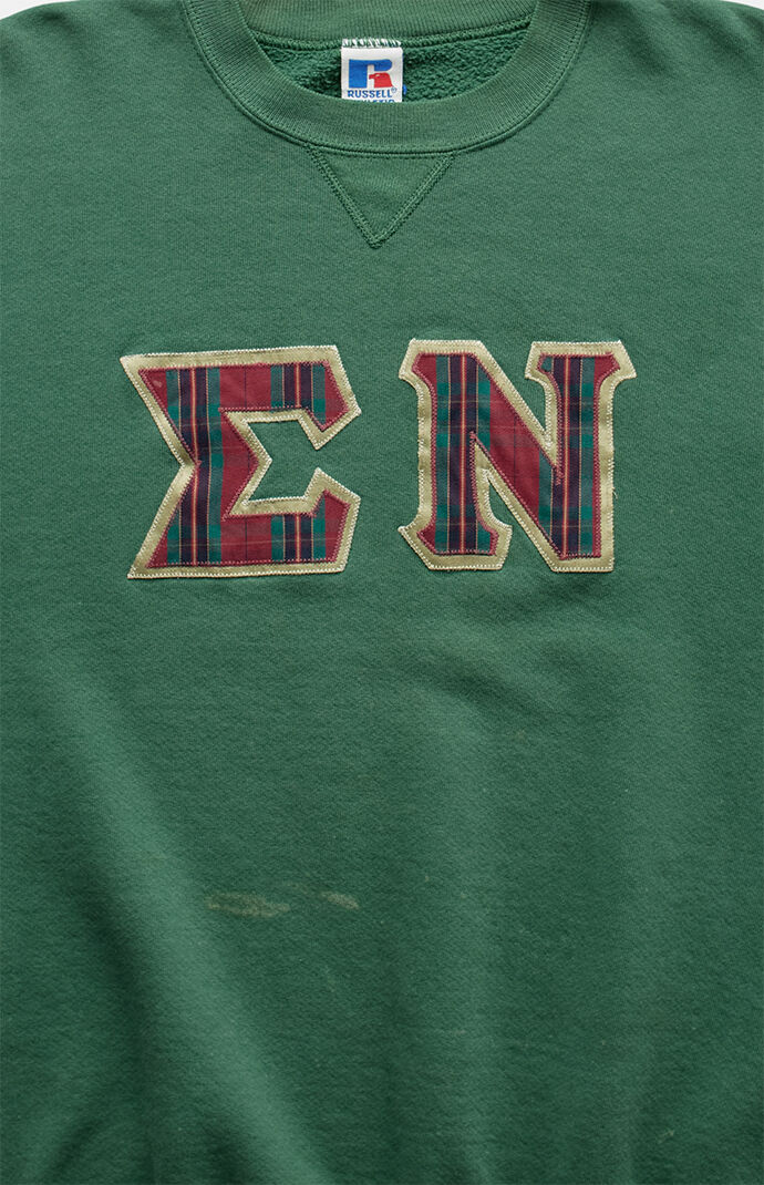 PS VINTAGE 90s Sigma Nu Russell Crew Neck Sweatshirt