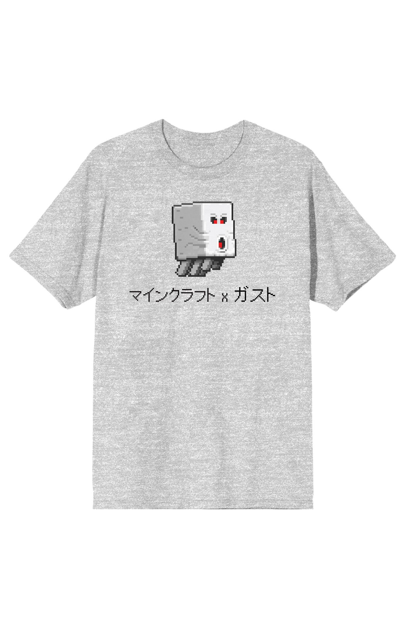 PacSun Minecraft Ghast and Kanji T-Shirt