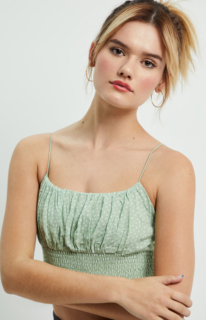 Smocked Bodice Cami Top
