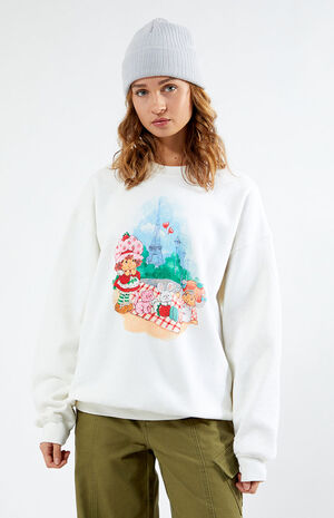 Eiffel Tower Picnic Crew Neck Sweatshirt image number 1