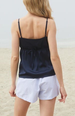 Navy Edith Tank Top image number 4