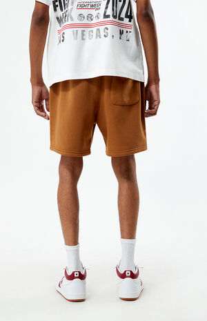 Brown Sweat Shorts image number 3