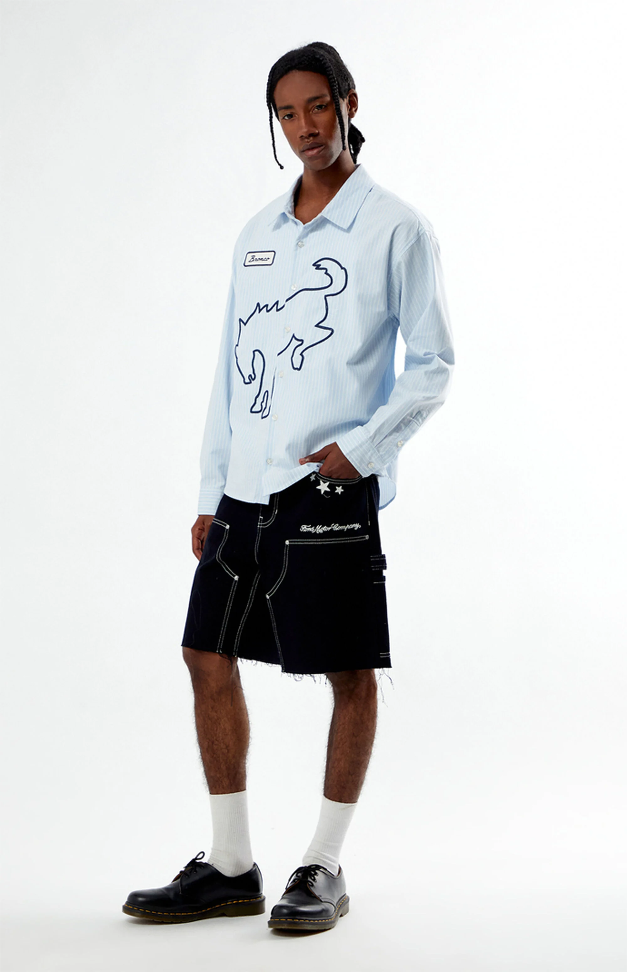 Short Denim T-BuckStar