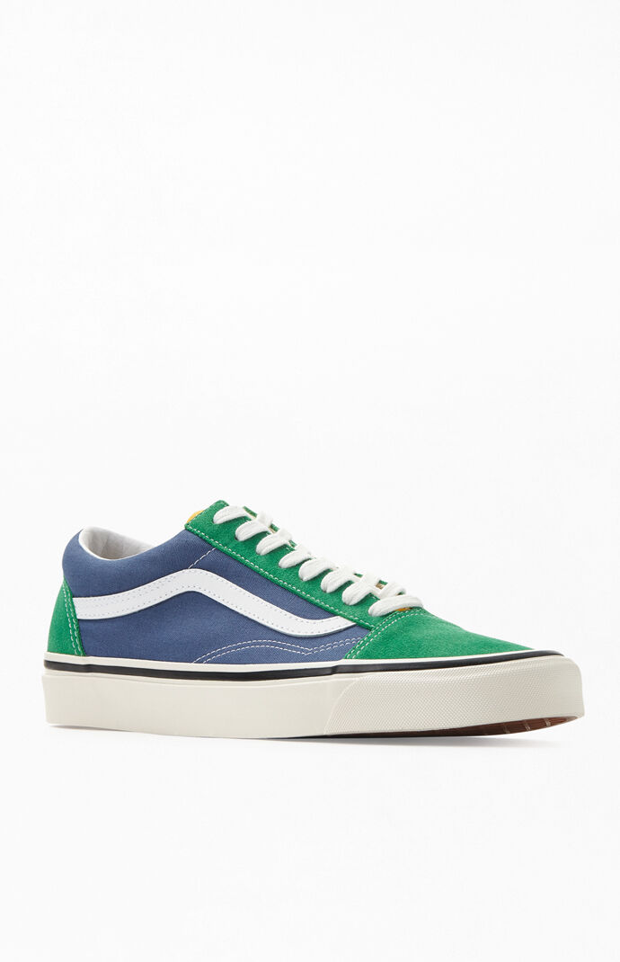 vans anaheim factory old skool 36 dx green