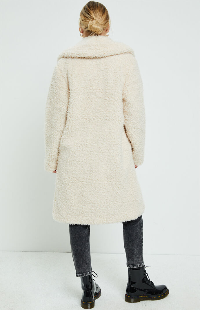 Long Faux Fur Coat