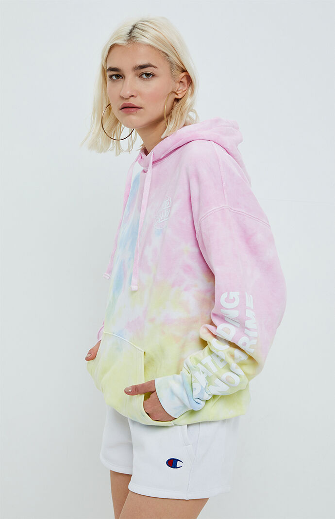 pacsun tie dye hoodie