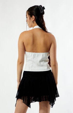 Ellie Denim Halter Vest image number 5