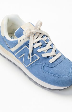 Women's Blue 574 Sneakers image number 6