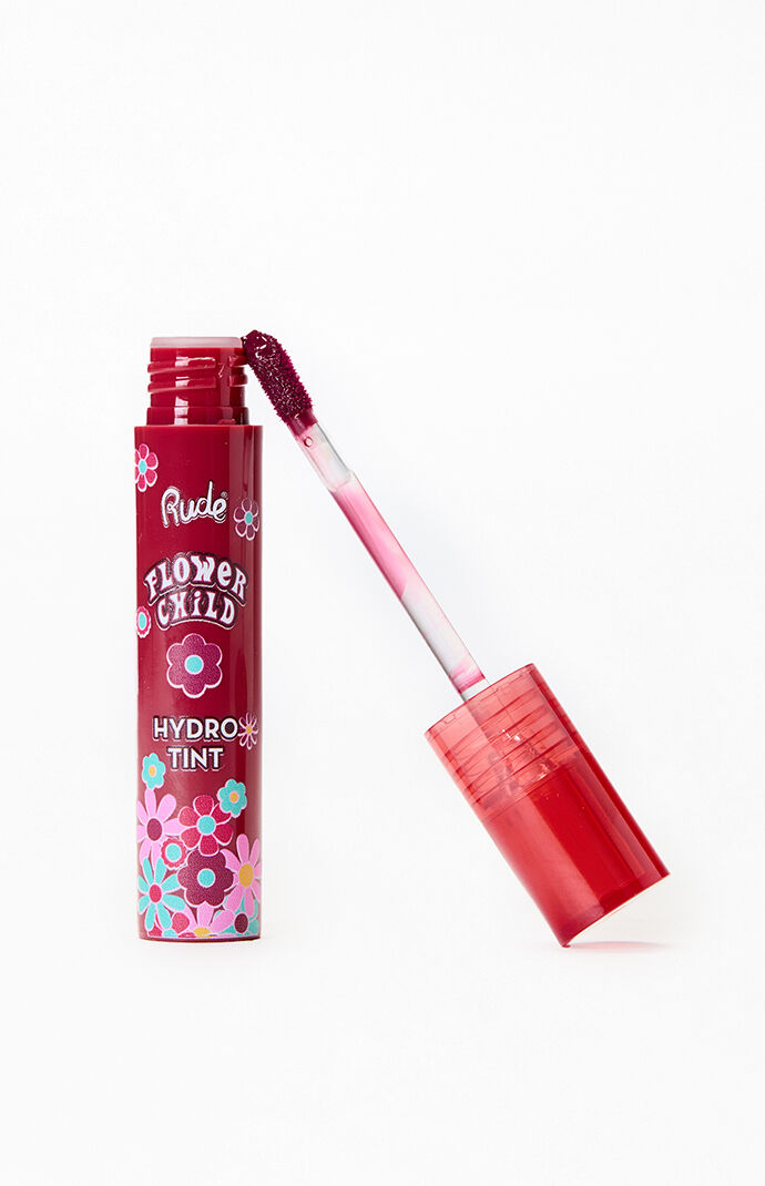 Rude Cosmetics Burgundy Flower Child Hydro Lip Tint