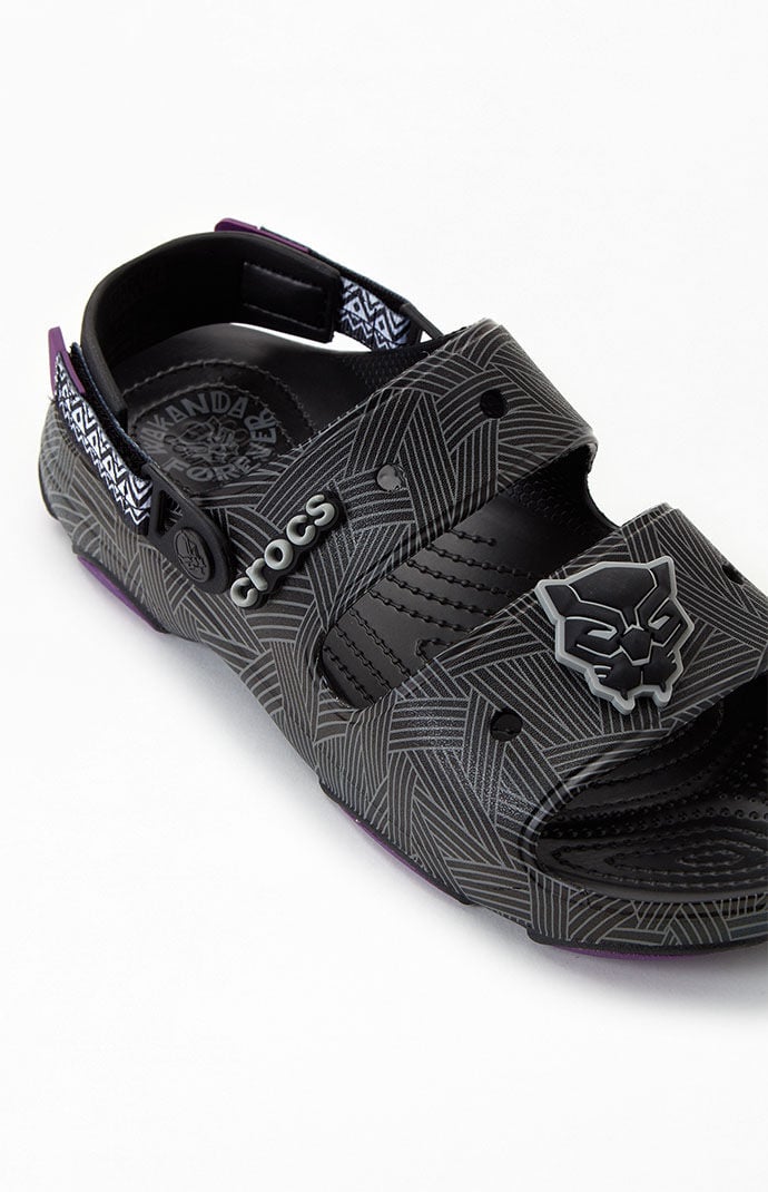 Black panther top sandals