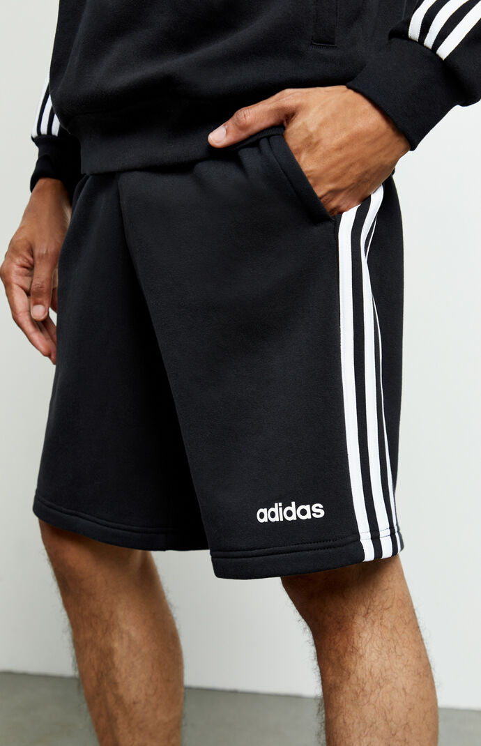 Black 3-Stripes Active Shorts