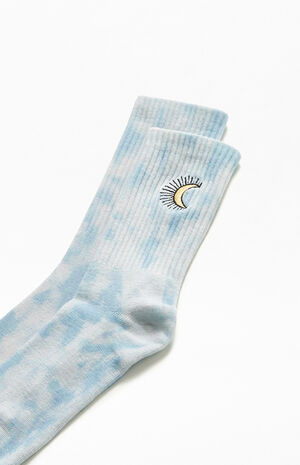 Blue Moon Tie Dye Recycled Socks image number 4