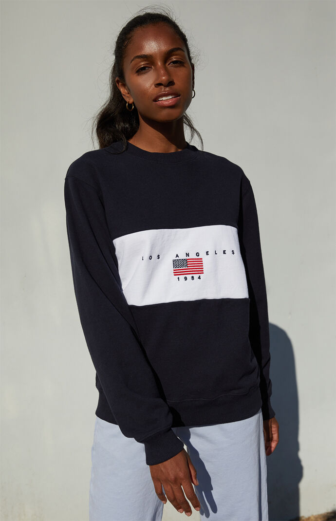 LA 1985 Colorblock Sweatshirt