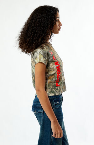 x PacSun Camo Mini T-Shirt image number 3