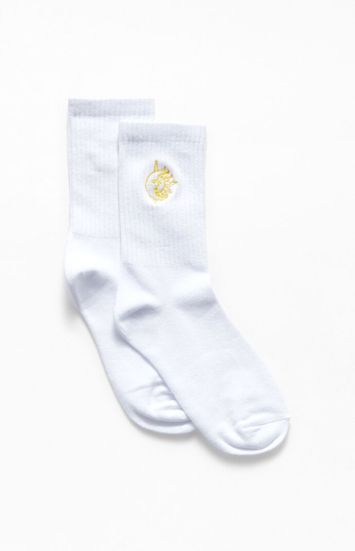 Sun & Moon Crew Socks
