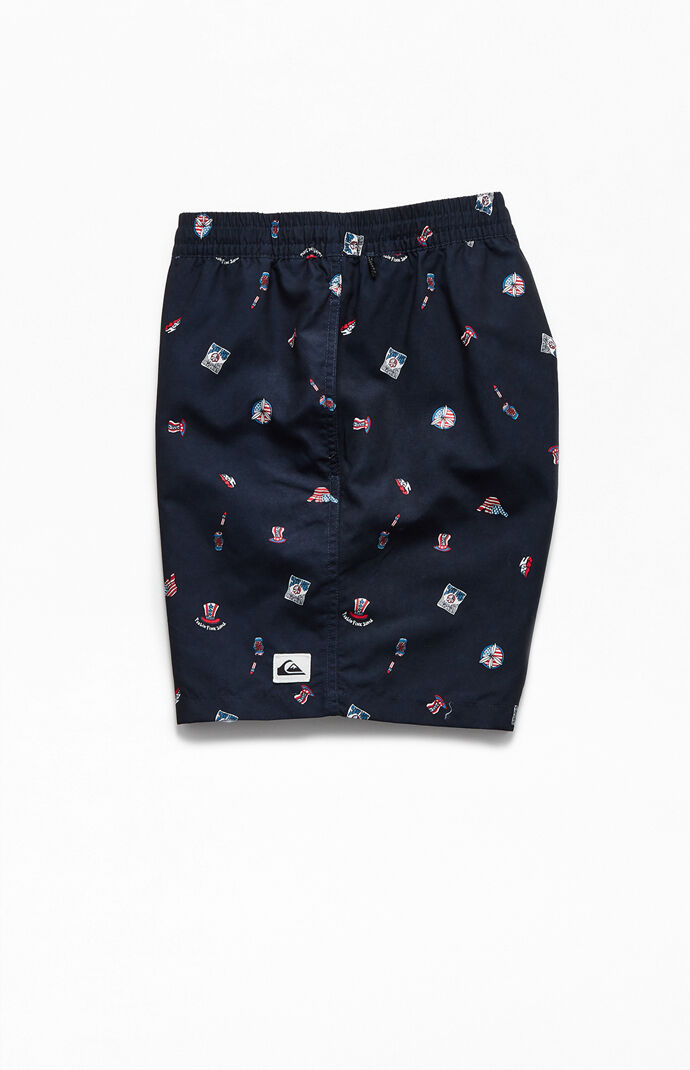 4th Of July 18" Swim Trunks