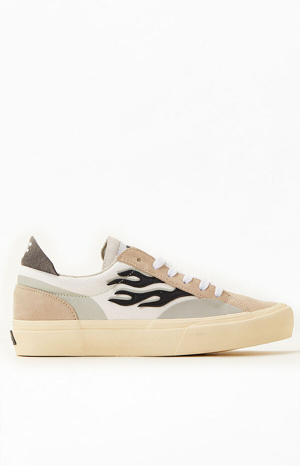 Straye Logan Bone Flame Suede Shoes PacSun