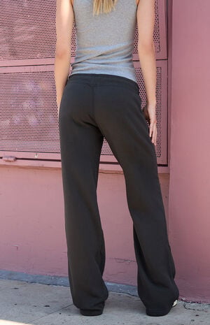Black Hilary Baggy Sweatpants image number 3