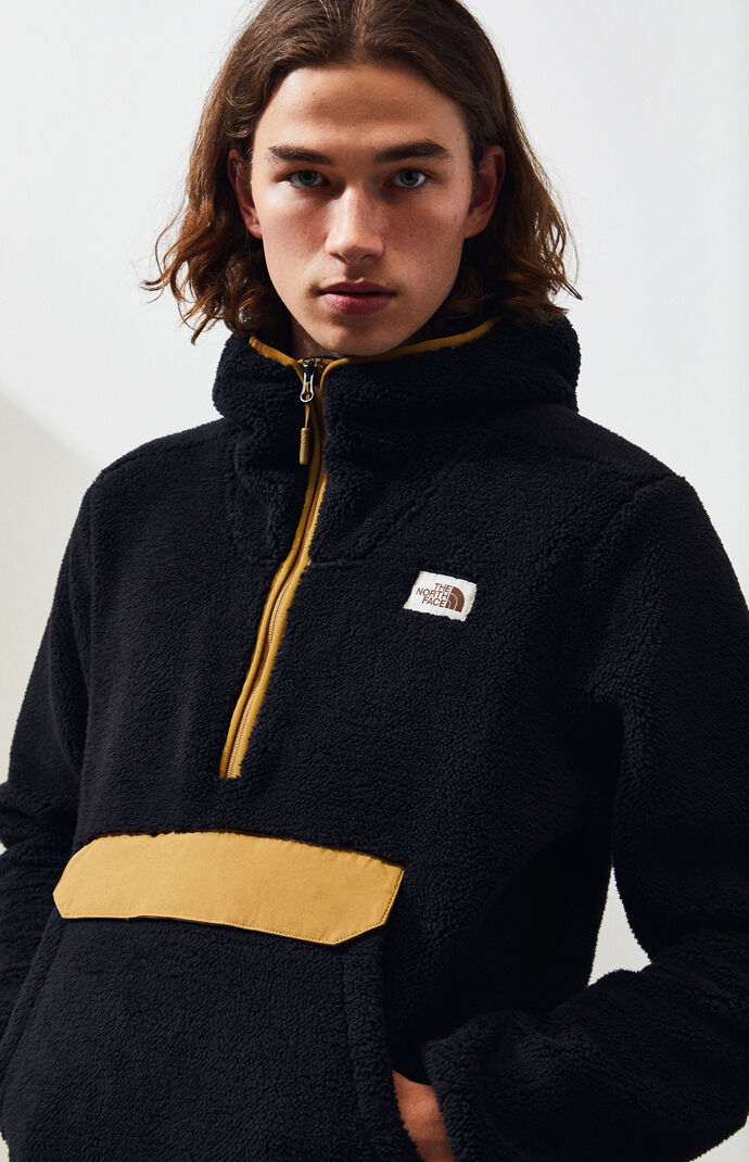 the north face campshire fleece pullover hoodie